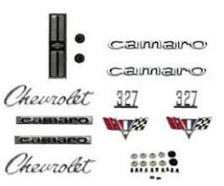 Camaro Emblem Kit, For Cars With Standard Trim (Non-Rally Sport) & 327ci, 1967