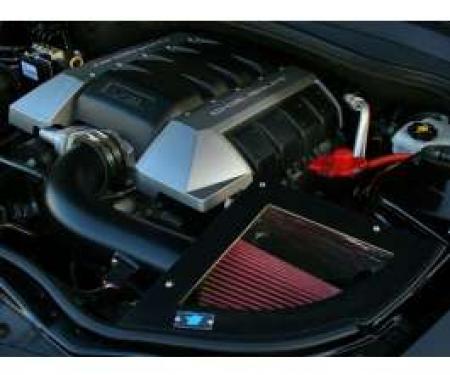 Camaro Cold Air Induction Intake System, Black Powder Coated, 6.2L V8, 2010-2013