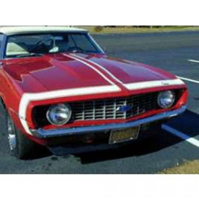 Camaro Bumble Bee Vinyl Stripe Set, Super Sport (SS), Red, 1969