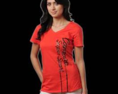 Camaro T-Shirt, Women's, Camaro Super Sport Script, 2X-Large