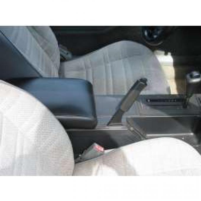 Camaro Console Lid, Black, Padded, 1982-1992