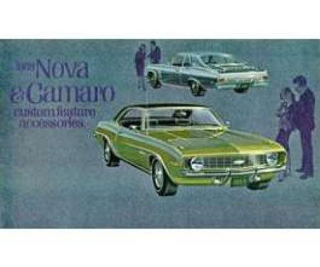 Camaro Custom Feature Accessories Booklet, 1969