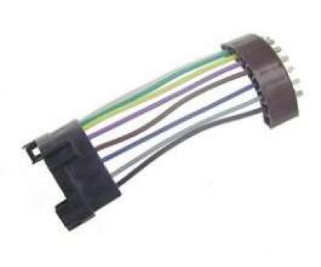 Camaro Turn Signal Switch Wiring Harness Adapter, 9-Pin To 8-Pin Connector, 1967-1968