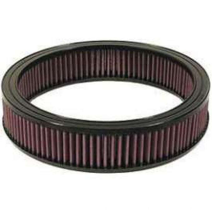 K&N Camaro Air Filter, For Cars With 350ci & 2-Barrel Carburetor, 1969-1992