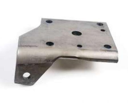 Camaro Shock Absorber Lower Mounting Plate, Left, Rear, For Cars With Multi-Leaf Springs, 1968-1969