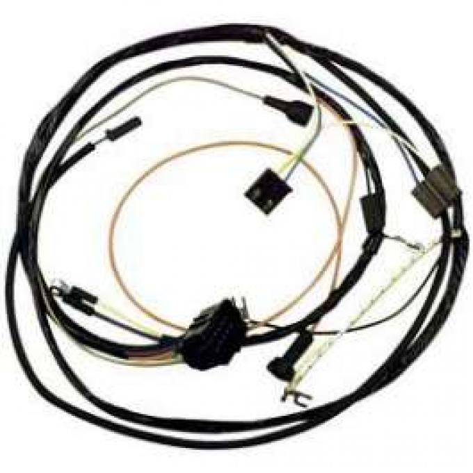 Camaro Engine Wiring Harness, Big Block, For Cars With Warning Lights, 1967