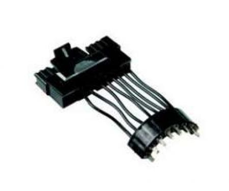 Camaro Turn Signal Switch Wiring Harness Adapter, Flat To Curved Connector, 1967-1968