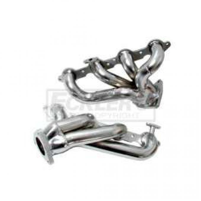 Camaro LS1 BBK 1-3/4 Shorty Chrome Tuned Length Exhaust Headers, 2001-2002