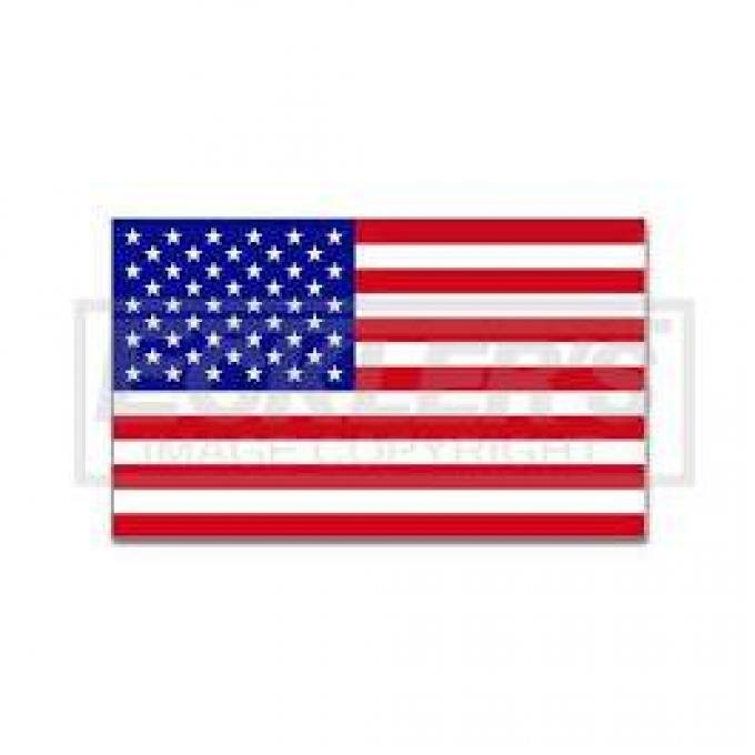 Camaro, American Flag Decal