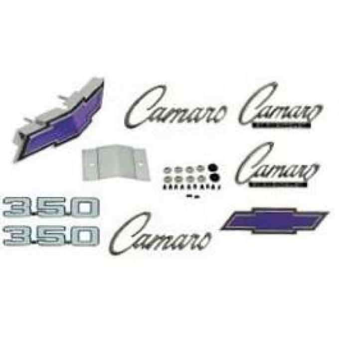 Camaro Emblem Kit, For Cars With Standard Trim (Non-Rally Sport) & 350ci, 1969