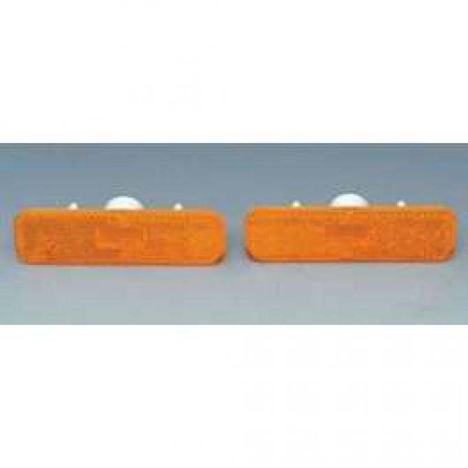 Camaro Front Side Marker Light Assemblies, 1970-1973