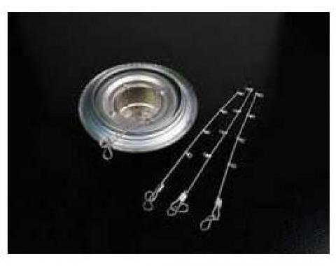 Camaro Rally Wheel Center Cap Lock Set