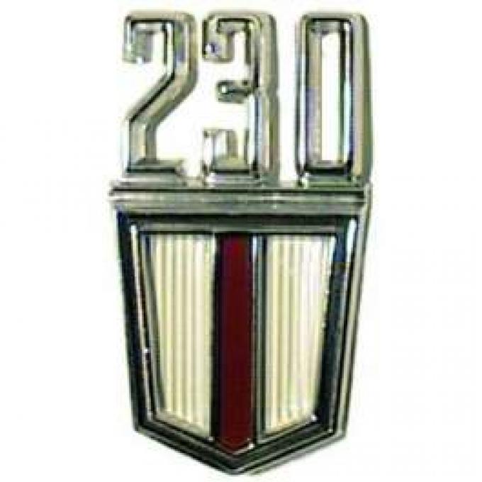 Camaro Fender Emblem, 230, 1967