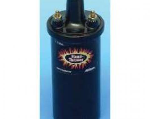 Camaro Ignition Coil, Black, Flame-Thrower, 1970-1974