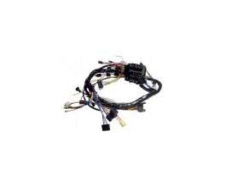 Camaro Underdash Wiring Harness, For Cars With Column Shift, Air Conditioning, Automatic Transmission & Seat Belt Warning, 1972