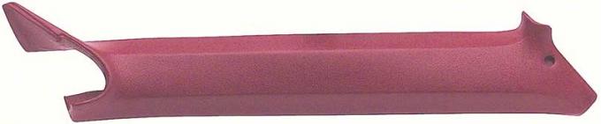 F-Body Pillar Post Moldings, Inner, Coupe, Red, 1968