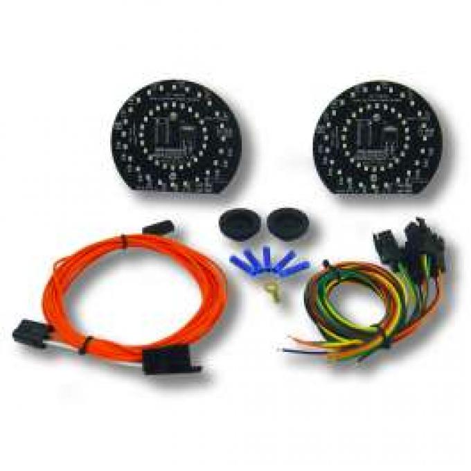 Camaro LED Sequential Taillight Conversion Kit, 1970-1973