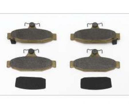 Camaro Rear Disc Brake Pads, With 1LE Option, ACDelco Durastop, 1982-1992