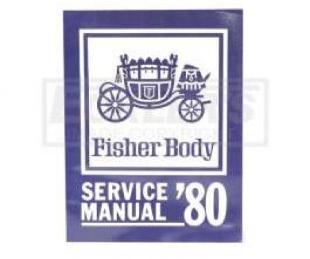 Camaro Fisher Body Manual, 1980