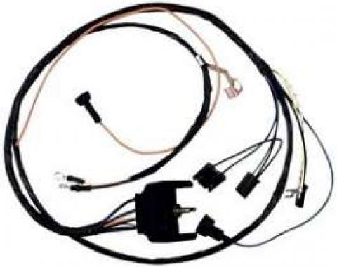 Camaro Engine Wiring Harness, Small Block, For Cars With Warning Lights, 1969