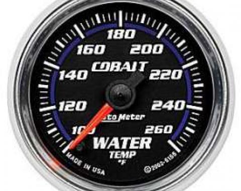 Camaro Water Temperature Gauge, Cobalt, AutoMeter