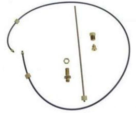 Camaro Oil Pressure Gauge Oil Line Kit, 396/375hp, 1969