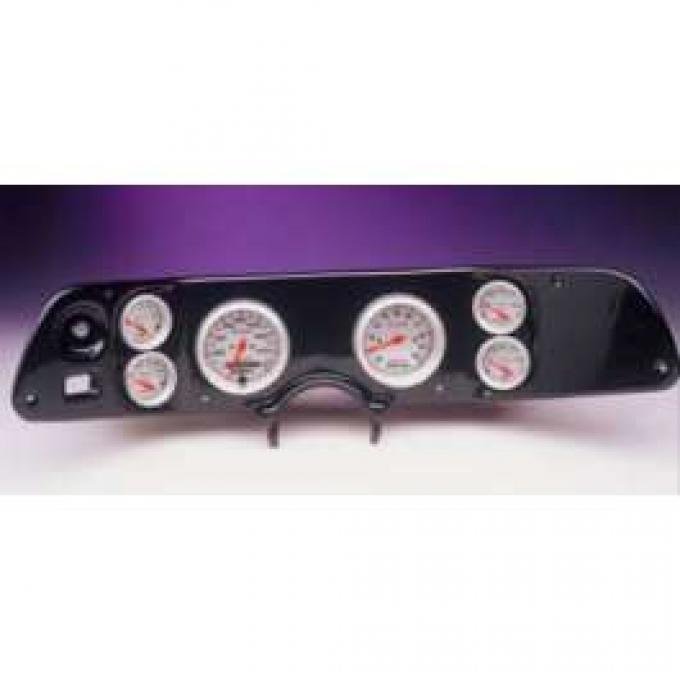 Camaro Dash Panel, Black, With AutoMeter Cobalt Gauges, 1970-1978