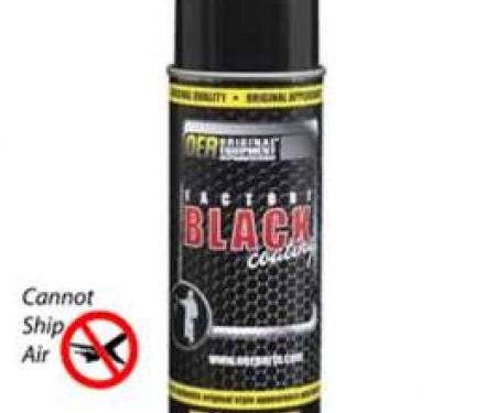 Camaro Spray Paint, Black, Low Gloss, 1967-1992