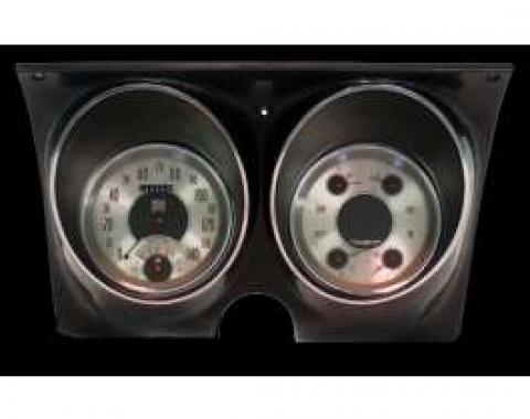 Camaro Updated Gauge Kit, All American Nickel Series, Classic Instruments, 1967-1968