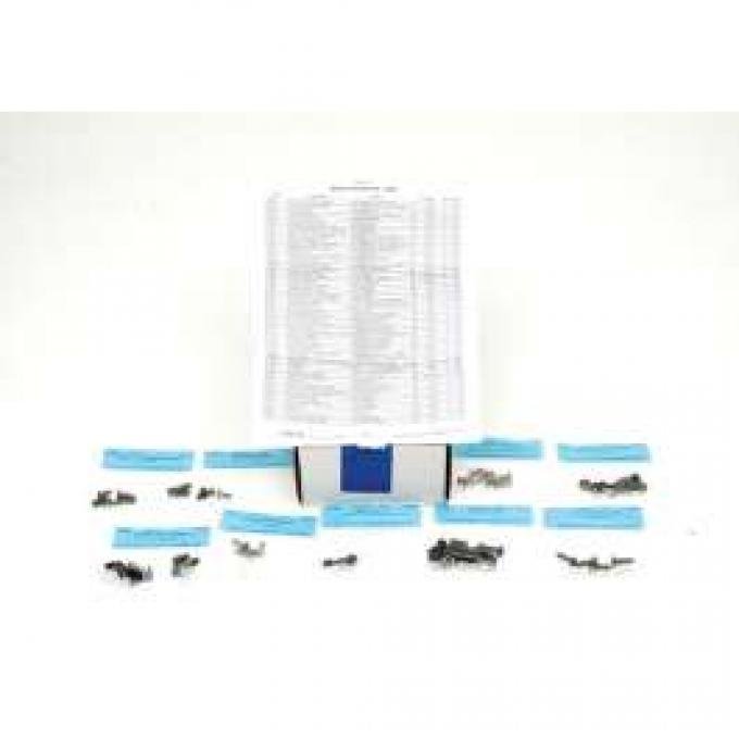 Camaro Master Interior Screw Kit, Standard, Coupe, 1968