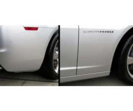 Camaro Cleartastic Plus Invisible Paint Protection Kit, Behind Wheels, 2010-2013