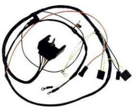 Camaro Engine Wiring Harness, Big Block, For Cars With Warning Lights, 1968-1969