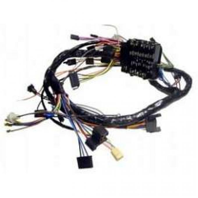 Camaro Under Dash Main Wiring Harness, For Cars With Automatic Transmission Console Shift & Factory Console Gauges, 1969