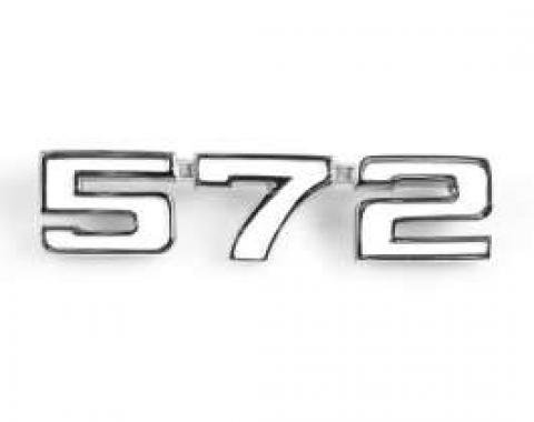 Camaro Fender Emblem, 572, 1969