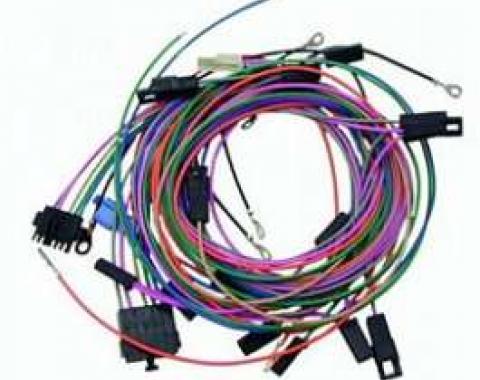 Camaro Console Gauge Pod Wiring Harness Kit, AutoMeter, 1968-1969