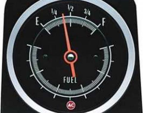 Camaro Instrument Carrier Fuel Gauge, 1969