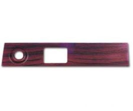 Camaro Windshield Wiper & Headlight Trim Plate, Dash, Rosewood, 1969
