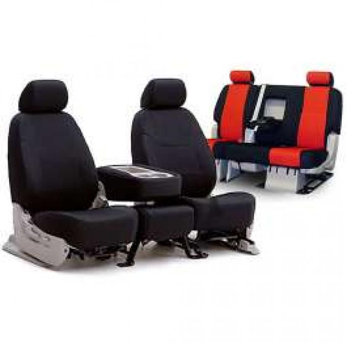 Camaro Spacer Mesh Seat Cover, Rear, 2010-2014