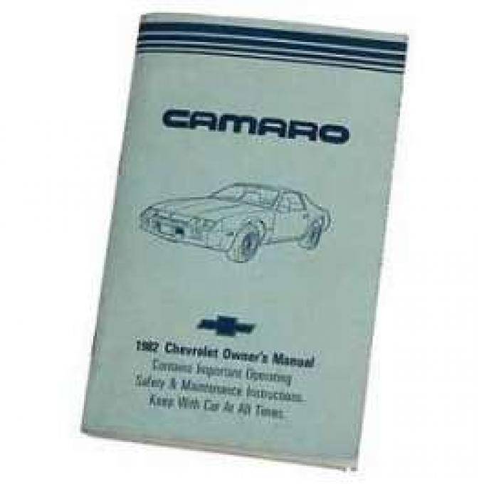 Camaro Owner's Manual, 1982