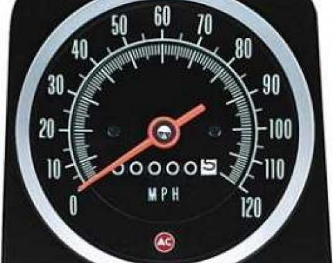 Camaro Speedometer, 120 MPH, 1969