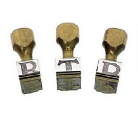 Camaro Underhood Inspection Stamp Set, 1967-1969
