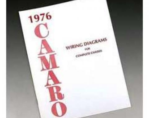 Camaro Wiring Diagram Manual, 1976
