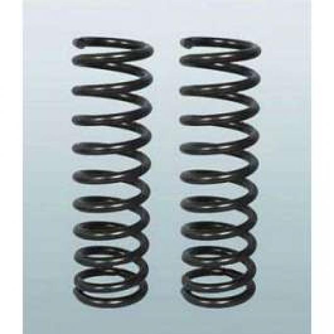 Camaro Front Coil Springs, For Cars With Air Conditioning, 307ci, 1971-1973