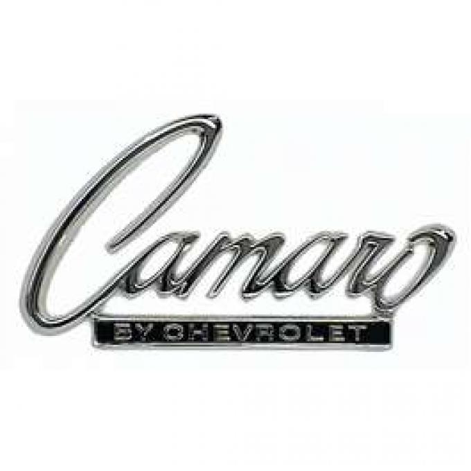Camaro Header Panel & Deck Lid Emblem, Camaro By Chevrolet,19681969