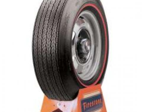 Camaro Tire, F70 x 14 Firestone Wide Oval Red Line, 1967-1969