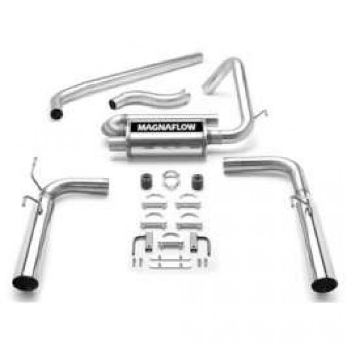 Camaro Exhaust System, 3.8 V6, Performance, MagnaFlow, 1998-2002