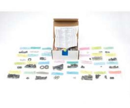 Camaro Master Chassis Assembly Hardware Kit, For Cars With Big Block & Disc Brakes, 1967