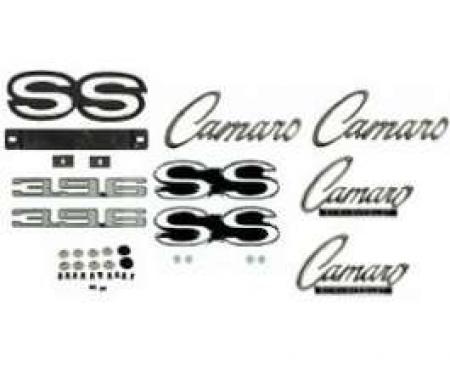 Camaro Emblem Kit, For Super Sport (SS) With 396ci & Rally Sport (RS) Package, 1968