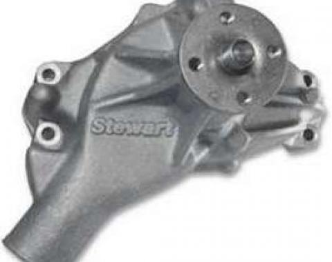 Camaro Water Pump, Small Block, Aluminum, Hi-Flow, Stewart, 1987-1992