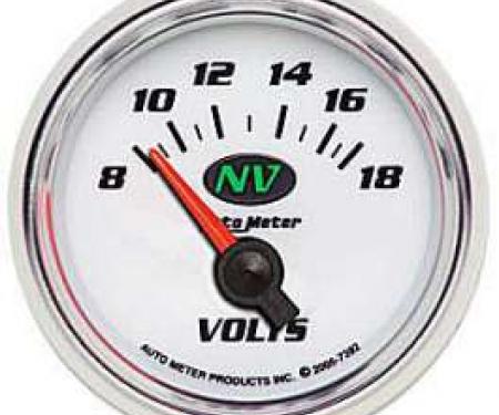 Camaro Voltmeter Gauge, NV, AutoMeter